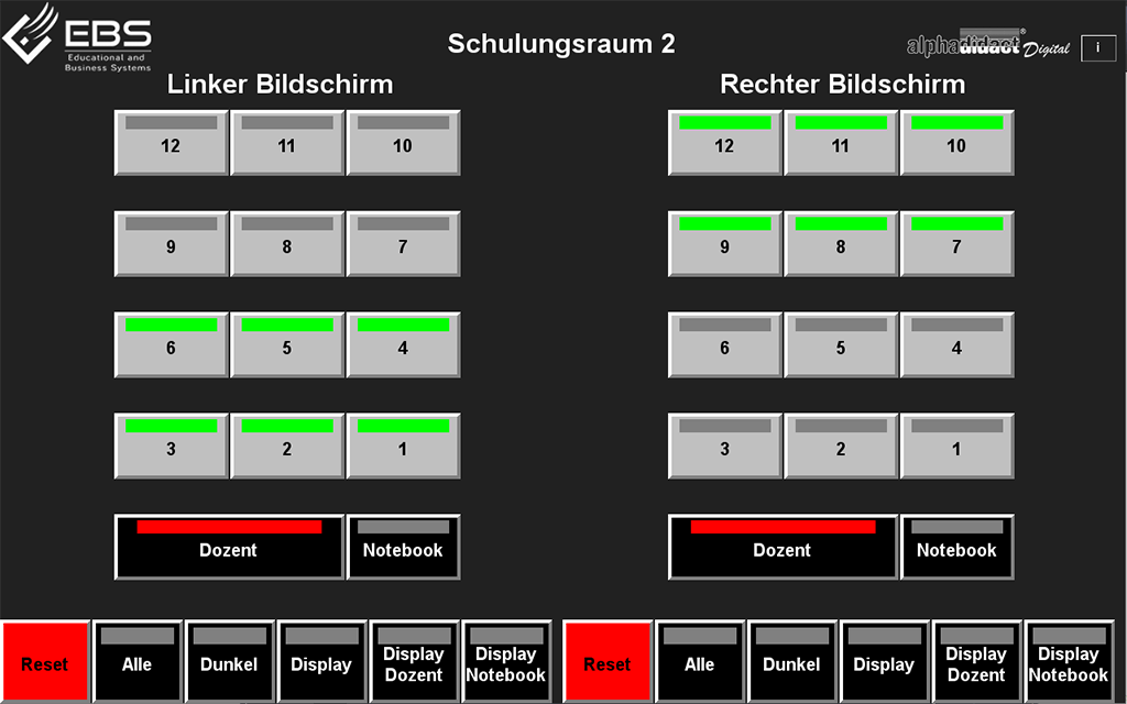 Justiz Hessen Alphadidact Touchscreen